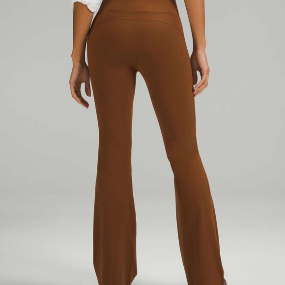 Roasted Brown Lululemon Groove Super-High-Rise Flared Yoga Pant *Nulu - Picture 2 of 10